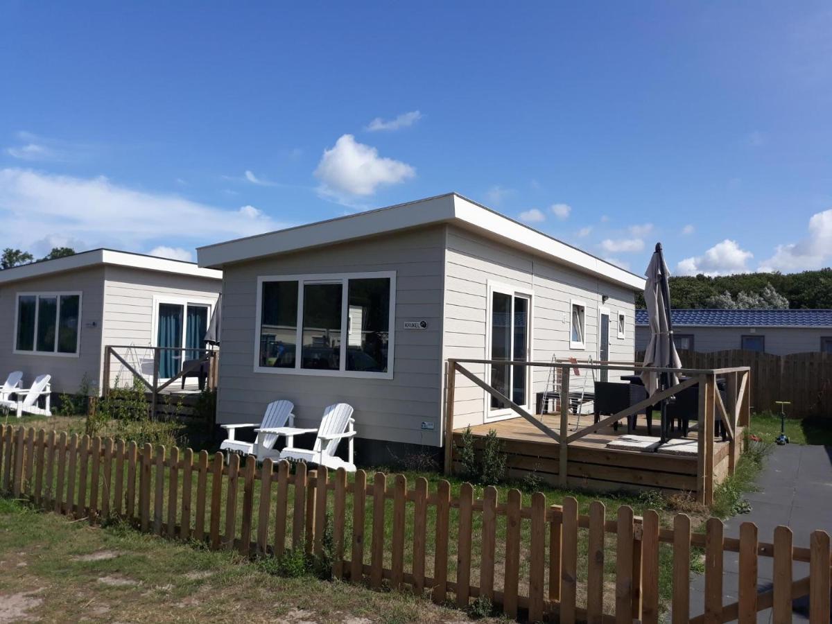 Camping De Duinhoeve Chalet Schelp Not For Companies Nieuw-Haamstede Zewnętrze zdjęcie